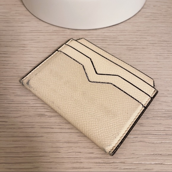 VALEXTRA card holder white - Picture 4 of 8